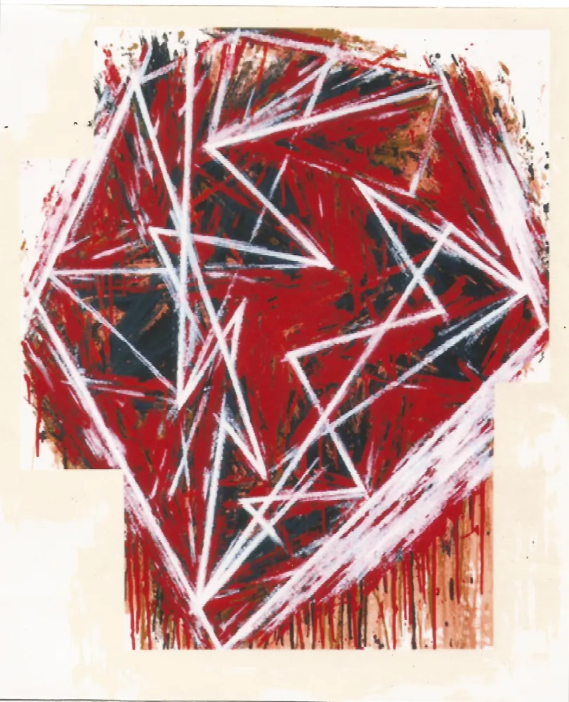 Сериграфия Bochner - Untitled