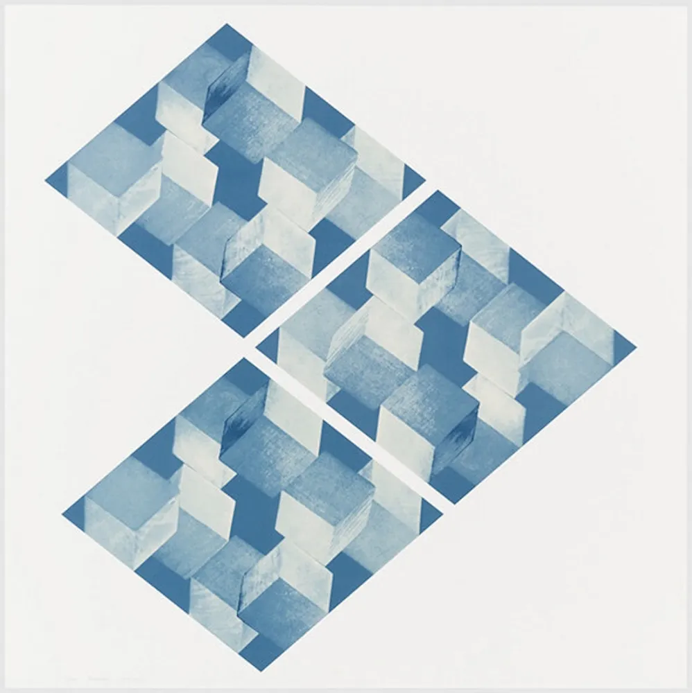 Сериграфия Bochner - Untitled (Four X Four X Four)