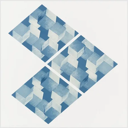 Сериграфия Bochner - Untitled (Four X Four X Four)