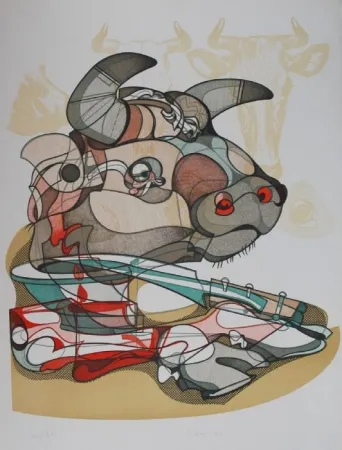 Литография Bodini - Senza titolo