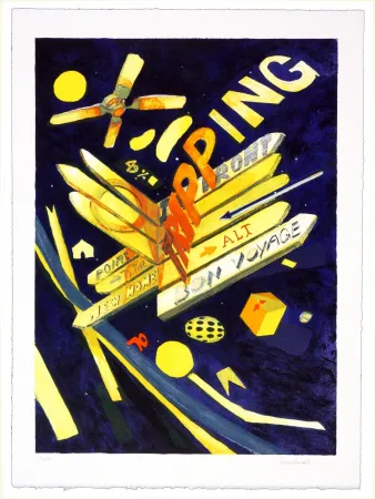 Литография Boesen - Bon Voyage