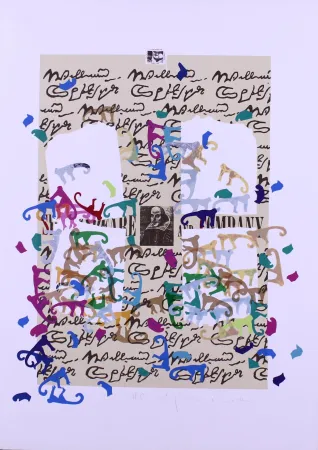 Литография Boetti - SHAKESPEARE AND COMPANY