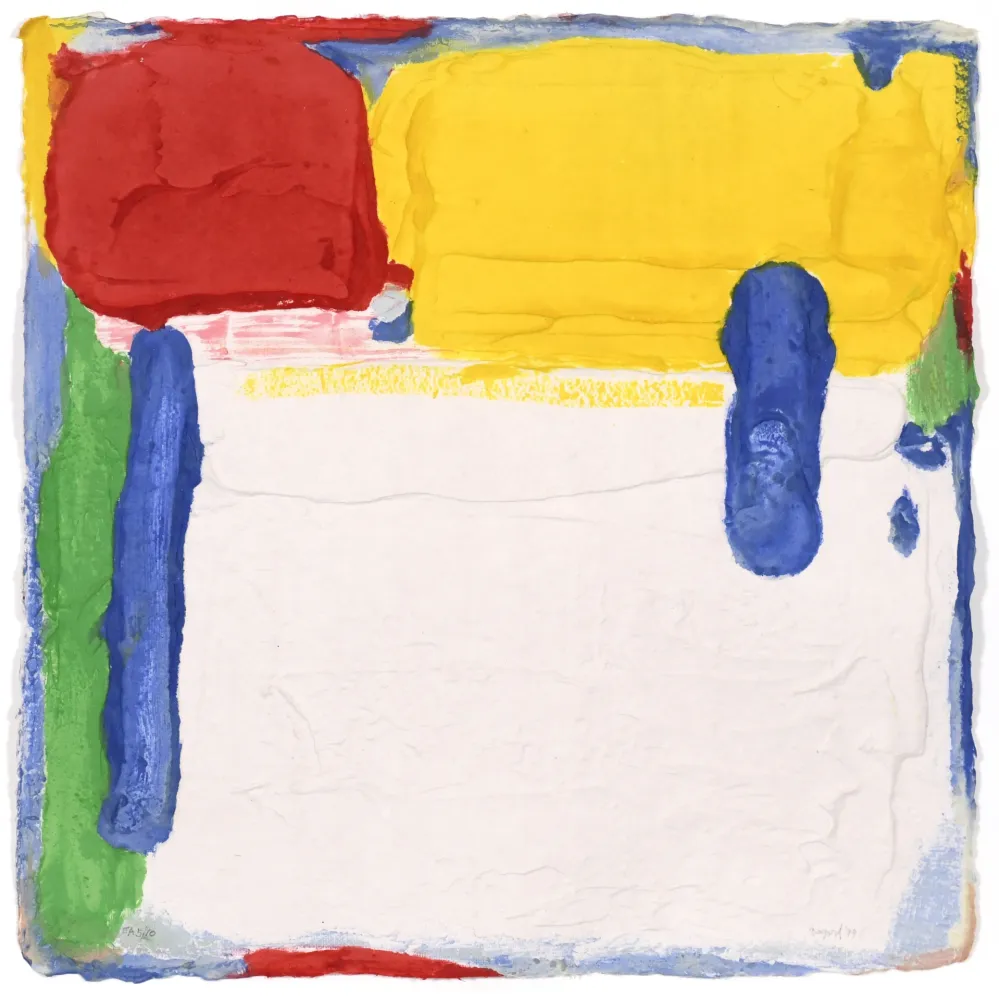 Гравюра Bogart - Untitled (Rouge, jaune, bleu, vert) 