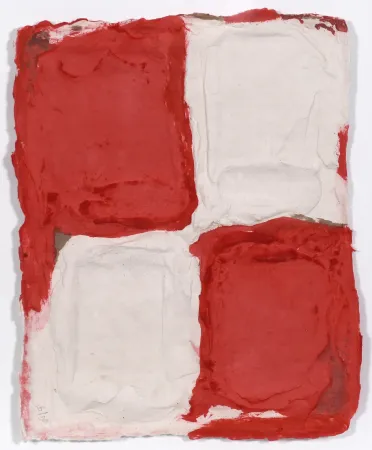 Гравюра Bogart - Untitled (white - red)
