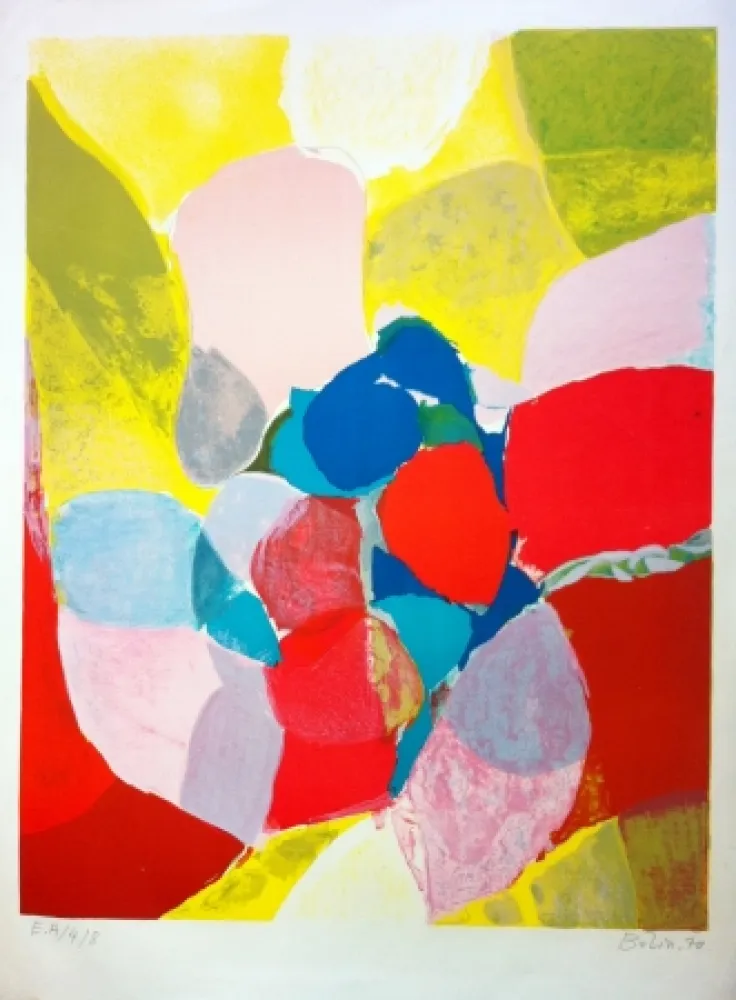Литография Bolin - Composition 3