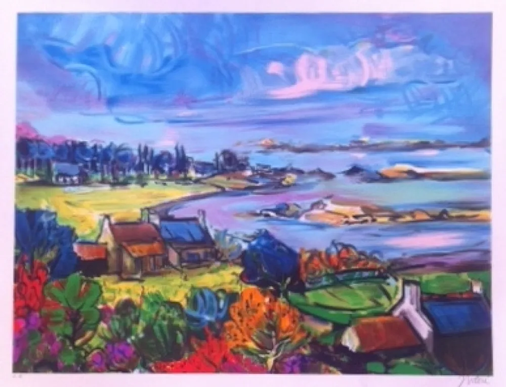 Литография Bolorè  - La bretagne