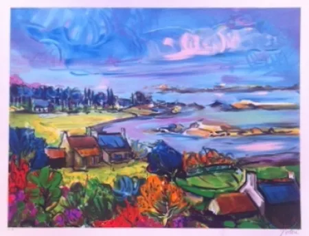 Литография Bolorè  - La bretagne