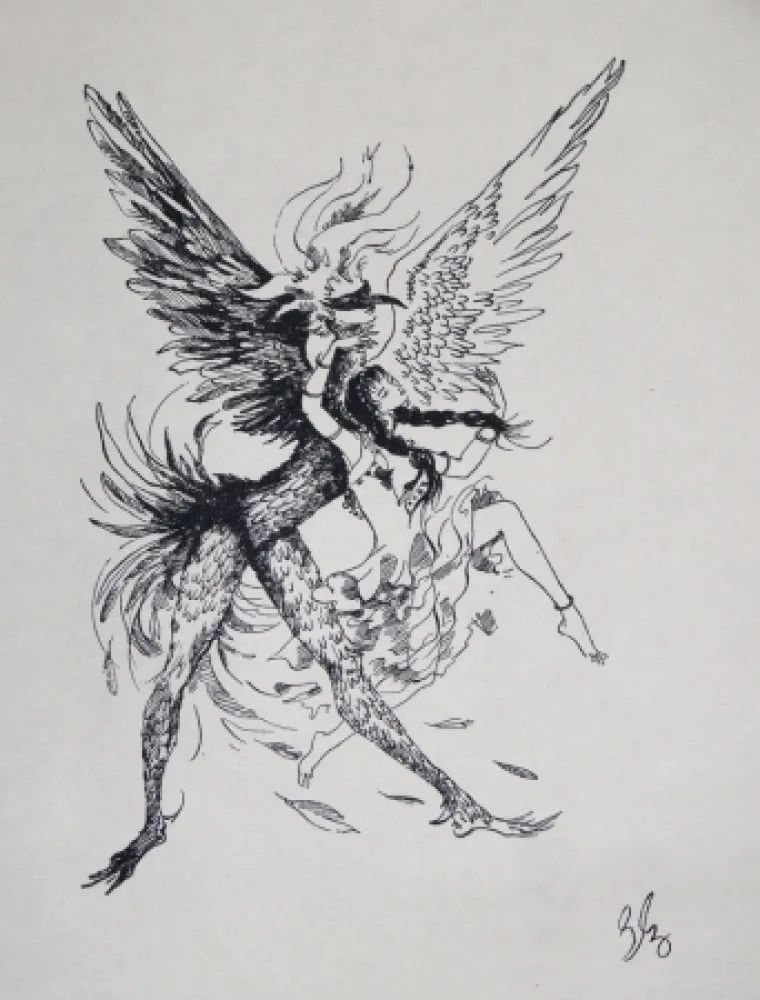 Гравюра Bonabel - Louis-Ferdinand Céline - Gravure Originale 