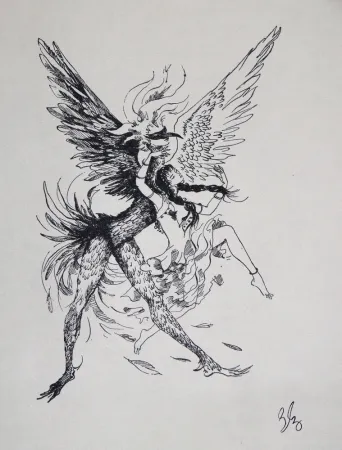 Гравюра Bonabel - Louis-Ferdinand Céline - Gravure Originale 