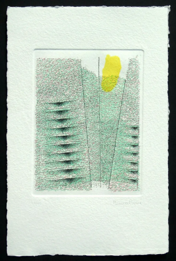 Офорт И Аквитанта Bonalumi - Senza titolo