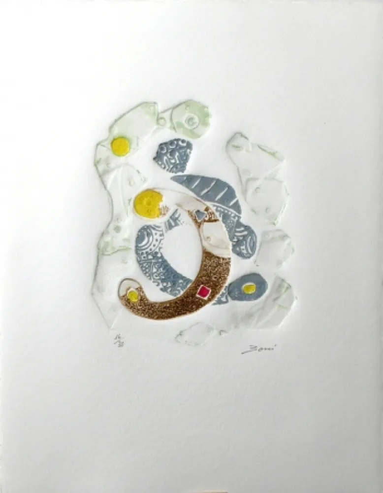 Гравюра Boni - Le regard le plus large