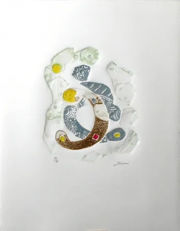 Гравюра Boni - Le regard le plus large