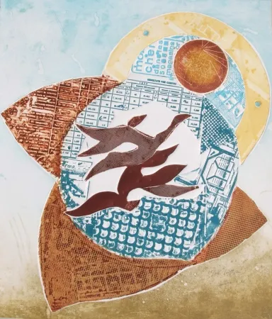 Гравюра Boni - Voltiger