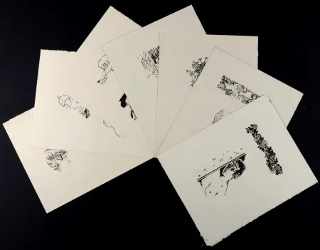 Гравюра На Дереве Bonnard - La Vie de Sainte Monique, Suite de bois non utilisés #II, 1930