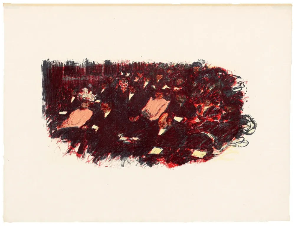 Литография Bonnard - Quelques aspects de la vie de Paris 7