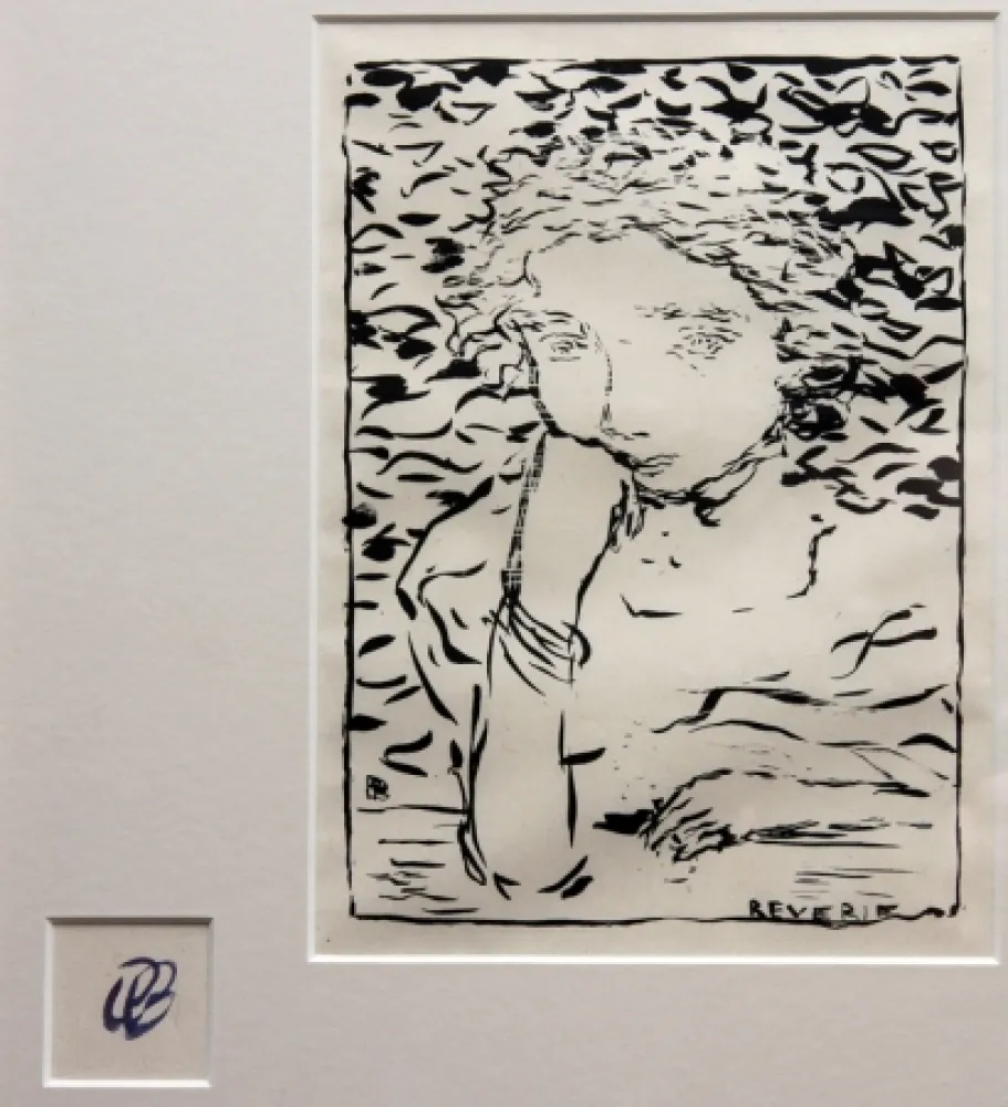 Литография Bonnard - Reverie