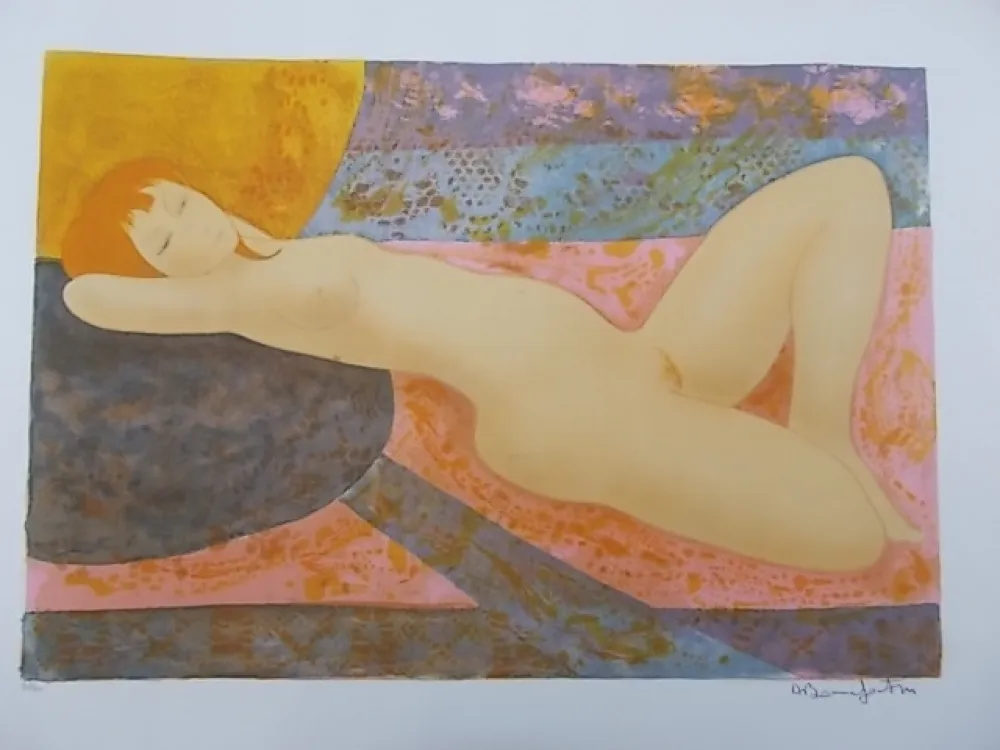 Литография Bonnefoit - La bôhème de mon coeur