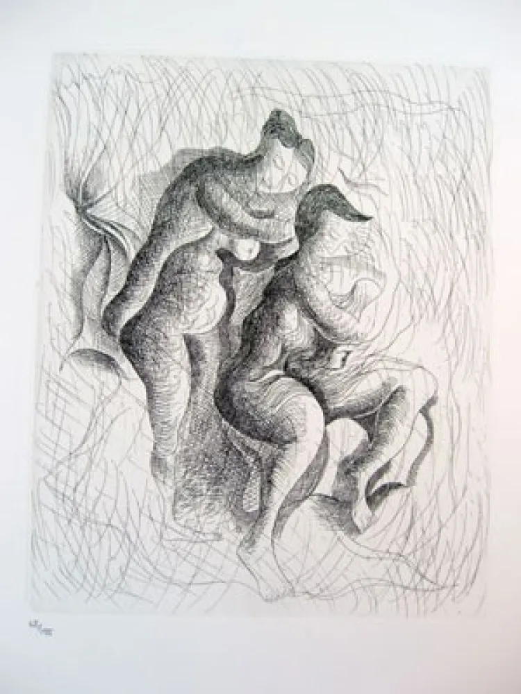 Офорт Bores - Carpeta