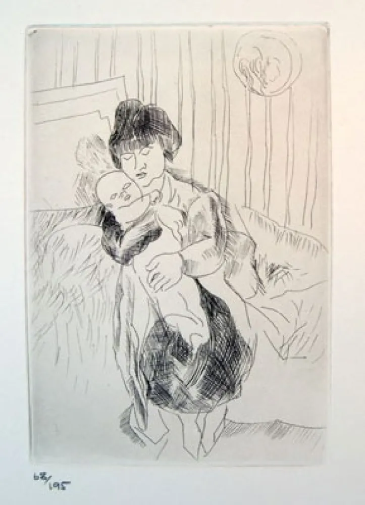 Офорт Bores - Carpeta