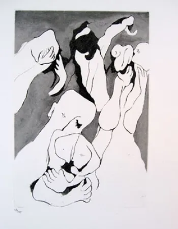 Офорт Bores - Carpeta