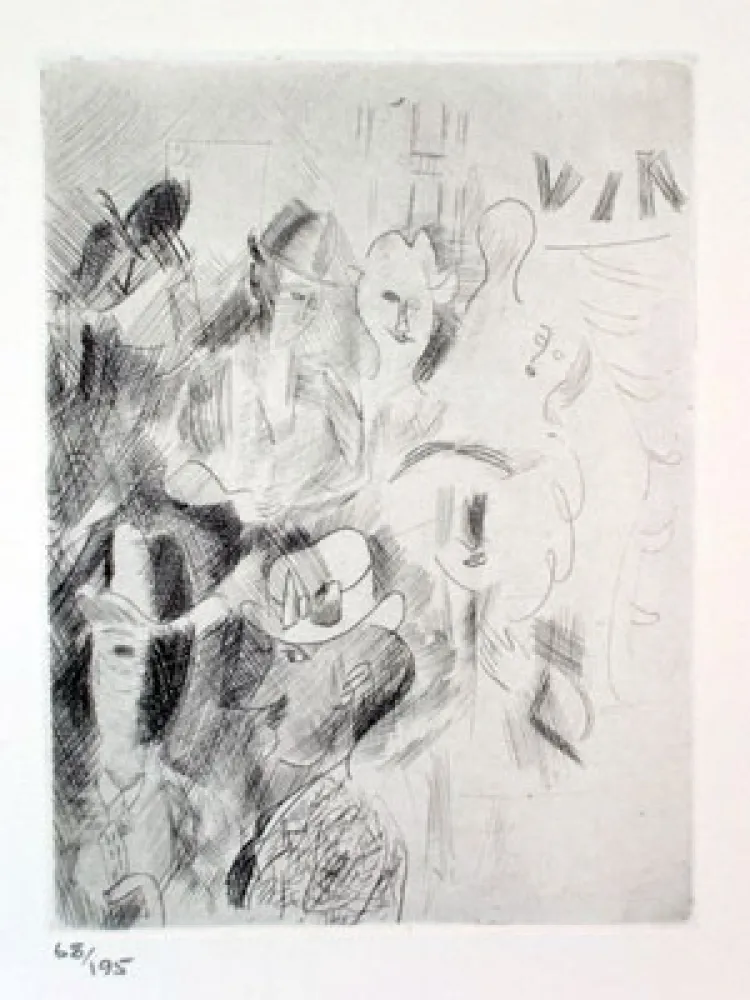 Офорт Bores - Carpeta