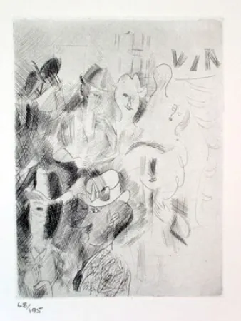 Офорт Bores - Carpeta