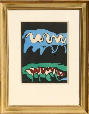 Литография Bores - Earth from Verve Magazine, Vol. 1 