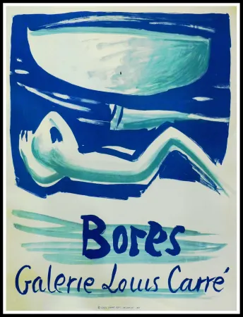 Афиша Bores - FRANCISCO BORES - GALERIE LOUIS CARRÉ