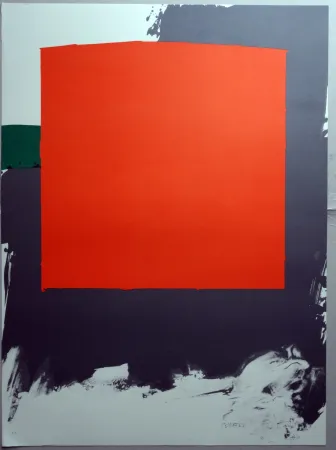 Литография Borrell Palazón - A.L. BARCELONA 90