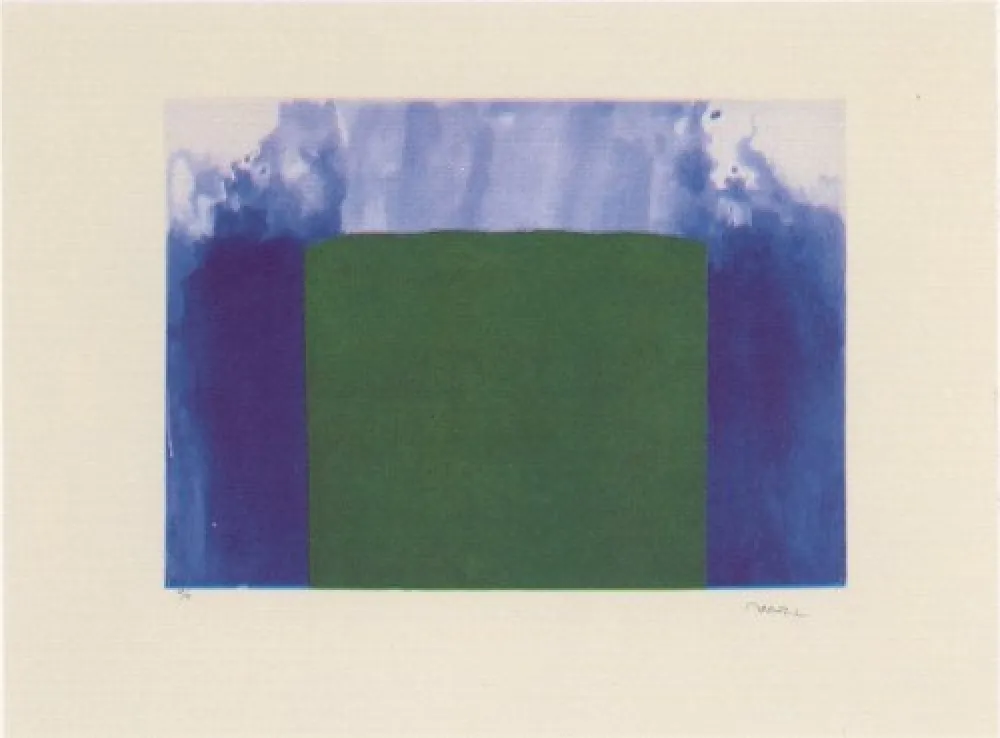 Гравюра Borrell Palazón - Etching with collage