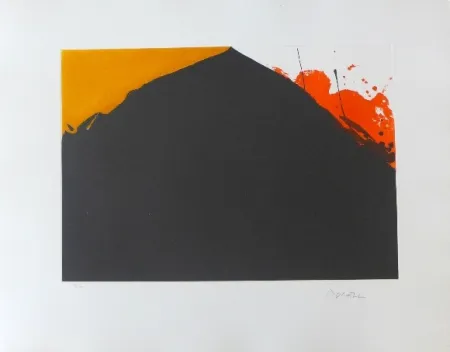 Гравюра Borrell Palazón - Records de paisatge 1