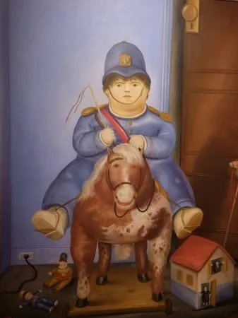 Литография Botero - Pedrito