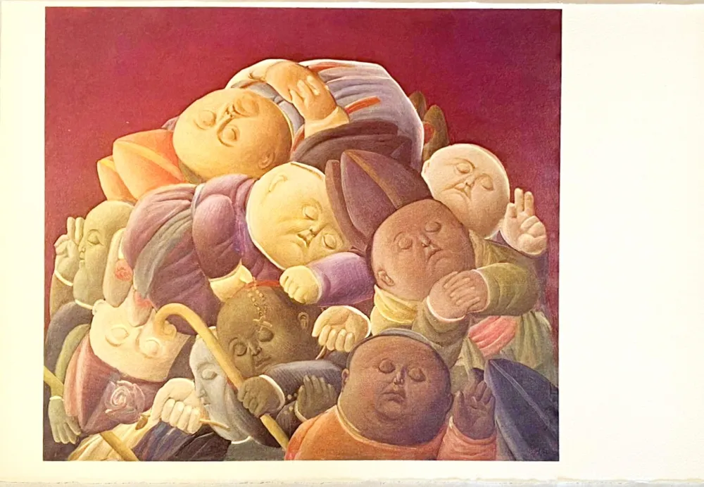 Литография Botero - Untitled