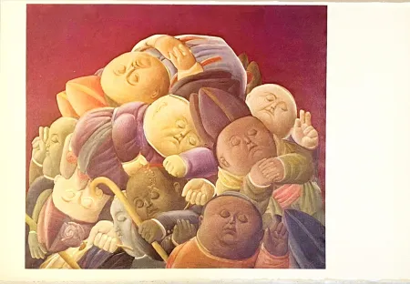 Литография Botero - Untitled
