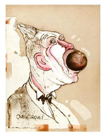 Офорт И Аквитанта Botti  - Quel cirque !