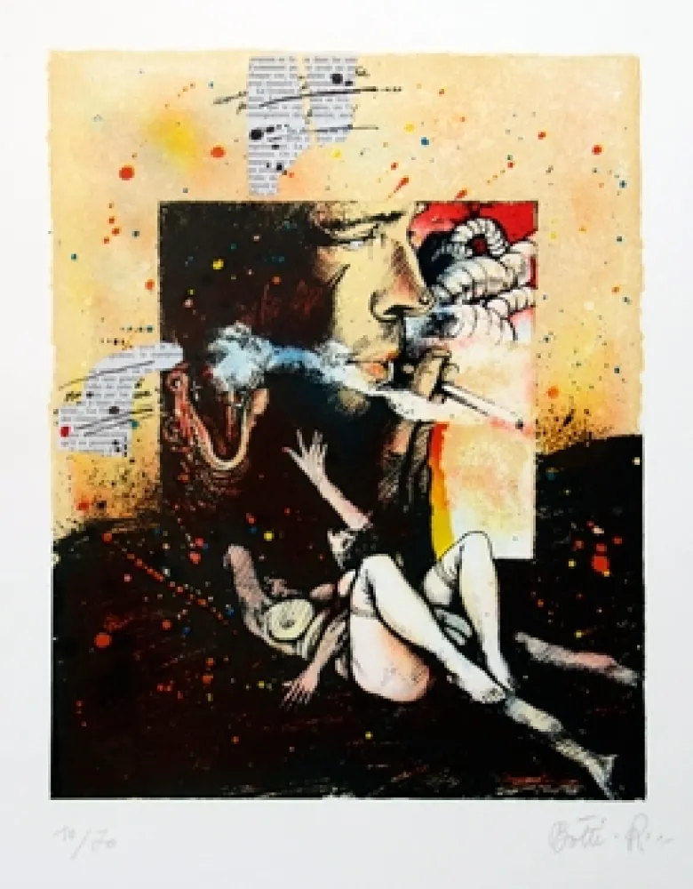 Литография Botti  - Sans titre