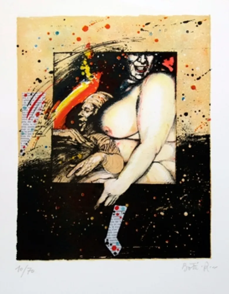 Литография Botti  - Sans titre