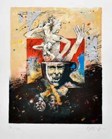 Литография Botti  - Sans titre