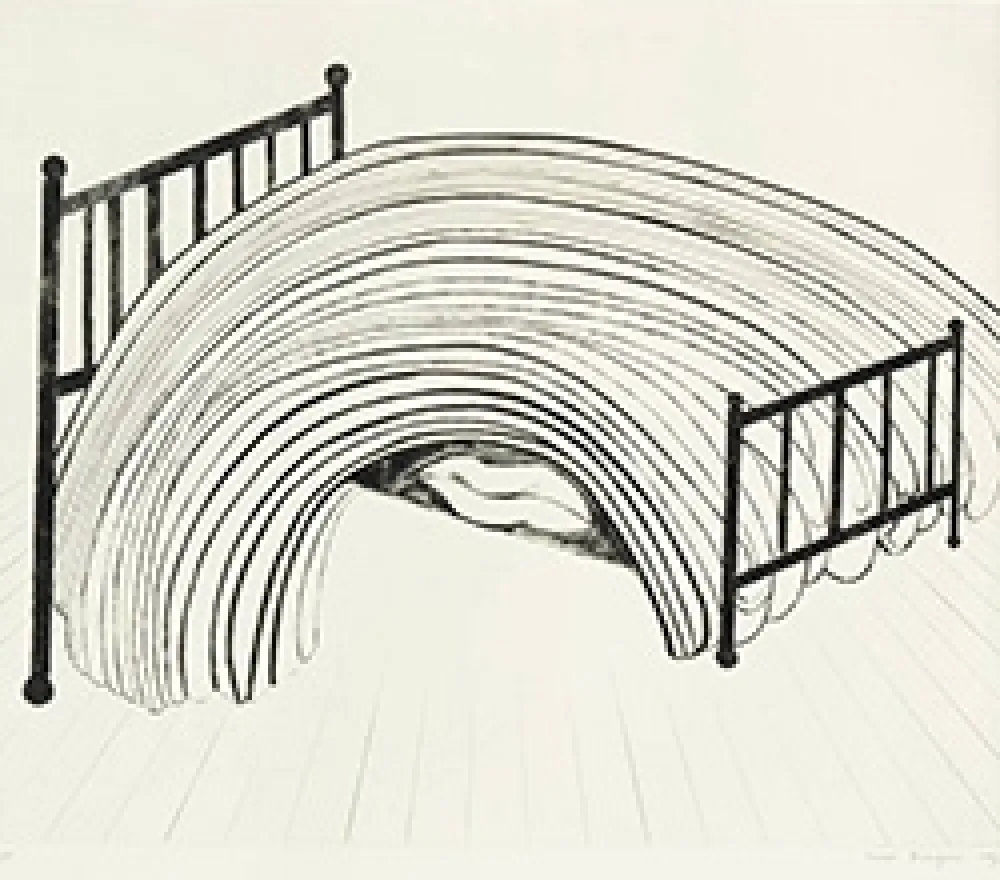 Офорт Bourgeois - Bed I