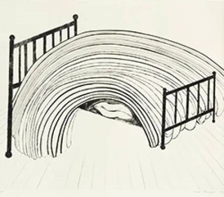 Офорт Bourgeois - Bed I