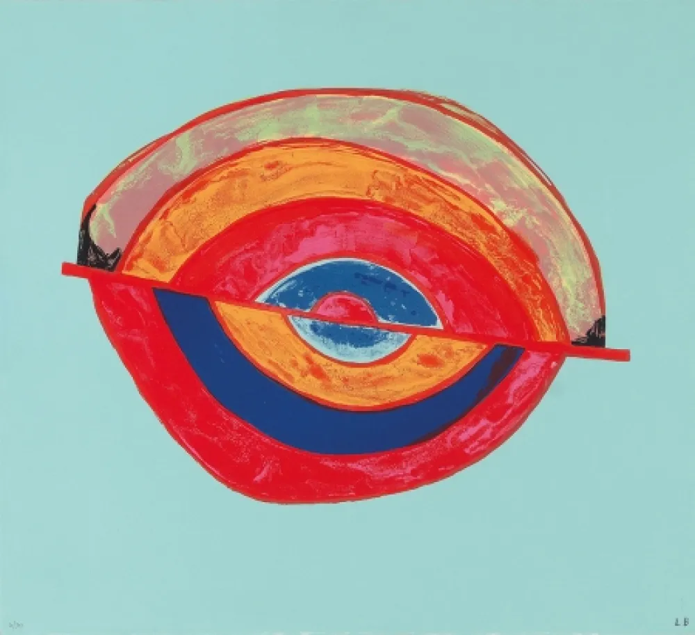 Литография Bourgeois - Reply to Stanley Hayter