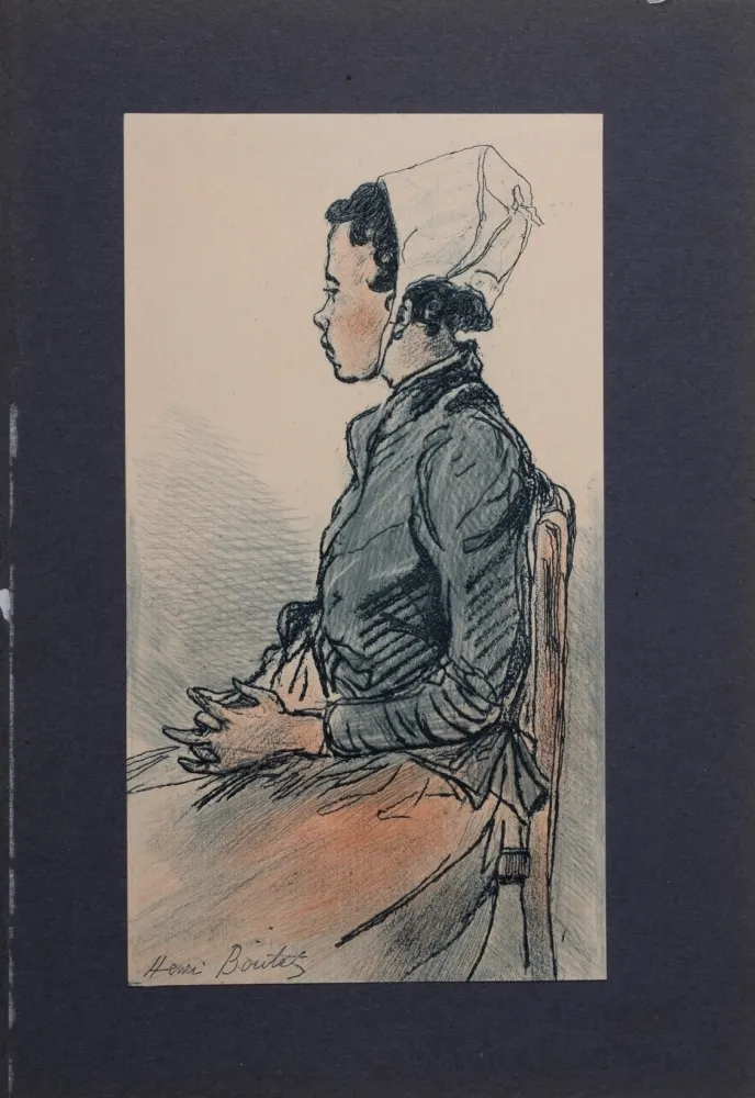 Гравюра Boutet - Cancalaise