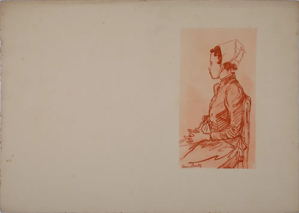 Акватинта Boutet - Cancalaise, c. 1906