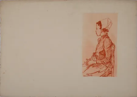 Акватинта Boutet - Cancalaise, c. 1906