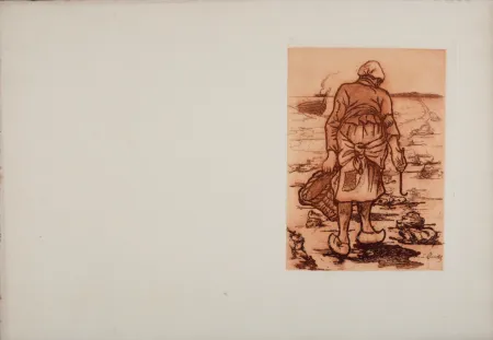 Гравюра Boutet - Cancalaise (C), c. 1900