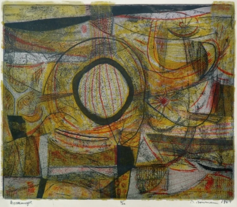 Офорт Bowman - Dynamorph