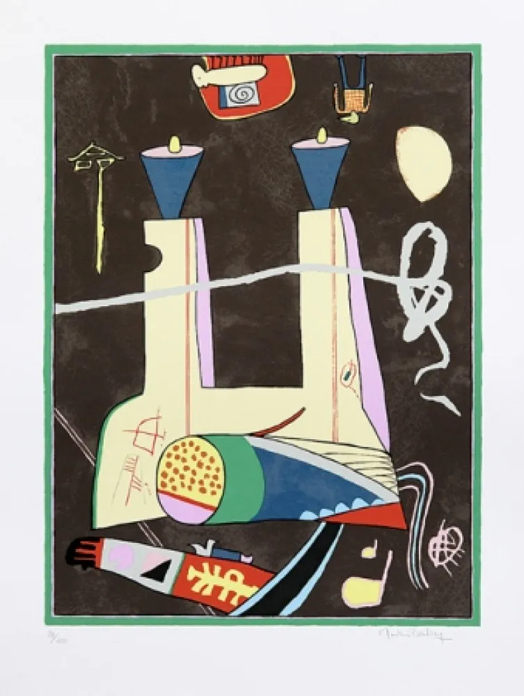 Сериграфия Bradley - October