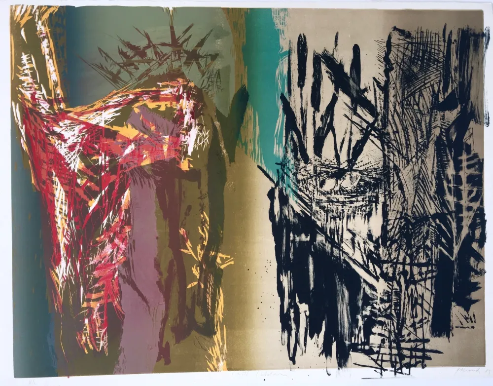 Литография Brandes - Sans titre