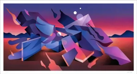 Сериграфия Brandrup - Hidden Path