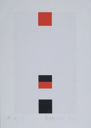 Сериграфия Brandt - Composition abstraite #3